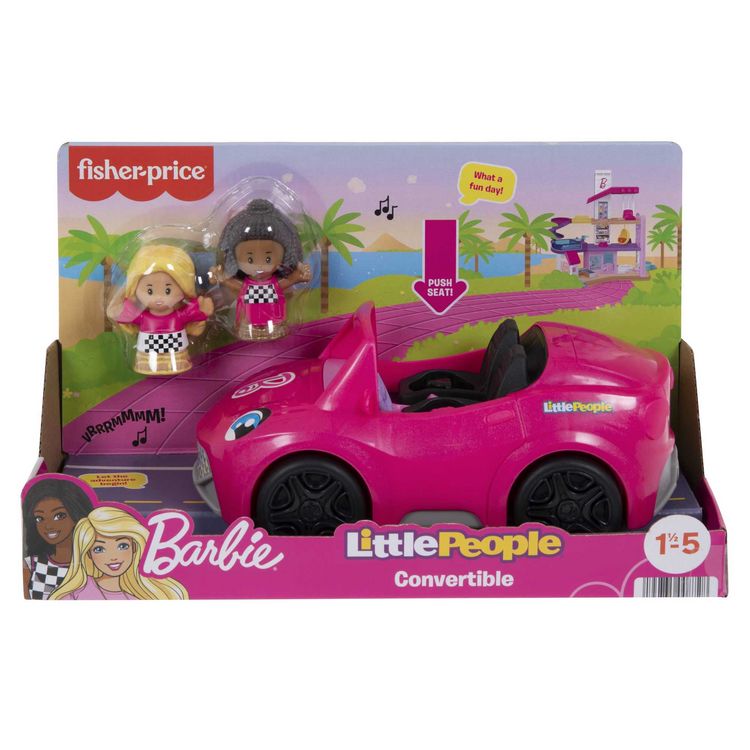 Produktbild: Barbie Cabrio Fahrzeug- und Figurenset von Little People
