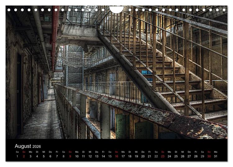 Produktbild: Vergessene und verlassene sch&ouml;ne Orte (Wandkalender 2026 DIN A4 quer), CALVENDO Monatskalender