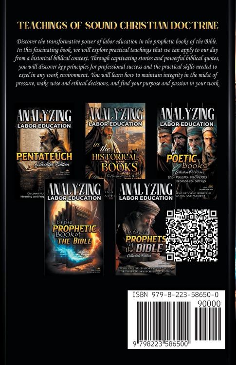 Produktbild: Analyzing Labor Education in the Prophetic Books of the Bible