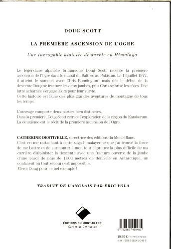 Produktbild: La premi&egrave;re ascension de l'Ogre