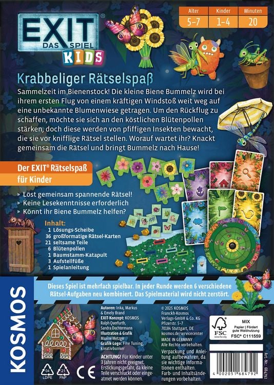 Produktbild: EXIT&reg; Kids Krabbeliger R&auml;tselspa&szlig;