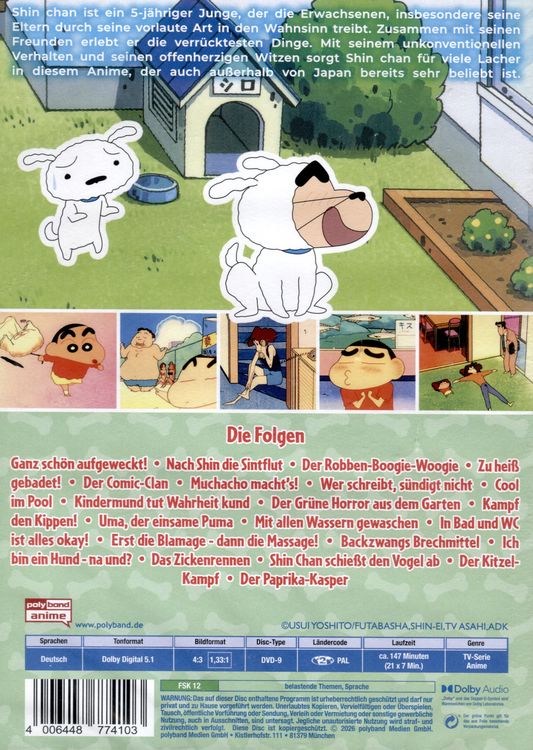 Produktbild: SHIN CHAN - Die Serie - Vol. 10 - (DIGITAL REMASTERED)