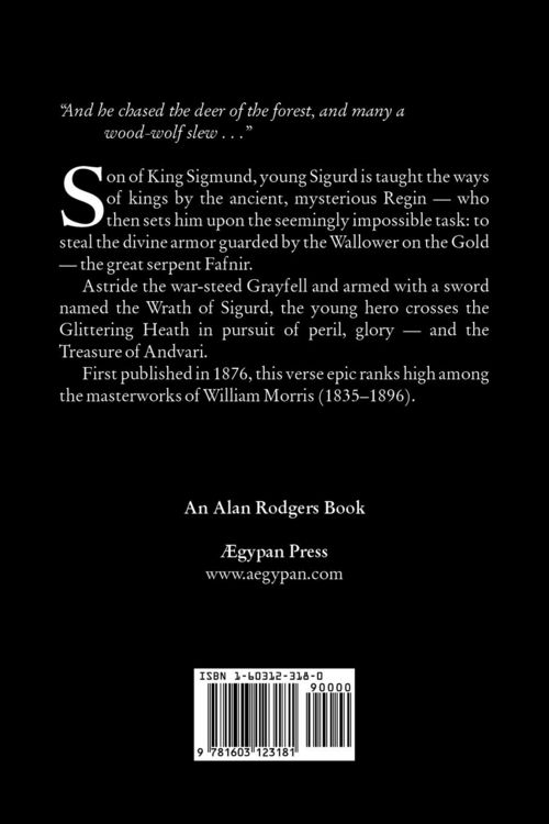 Produktbild: The Story of Sigurd the Volsung and the Fall of the Niblungs by Wiliam Morris, Fiction, Legends, Myths, & Fables - General