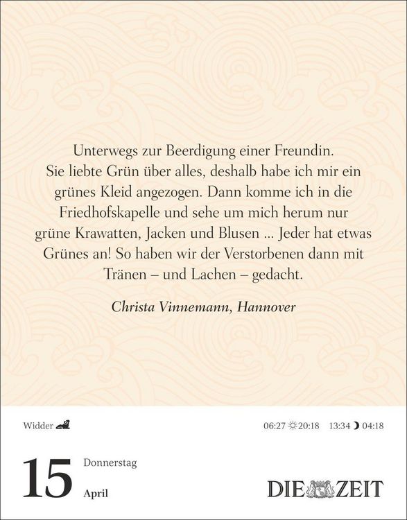 Produktbild: Was mein Leben reicher macht Tagesabrei&szlig;kalender 2027 - Gl&uuml;cksmomente f&uuml;r jeden Tag