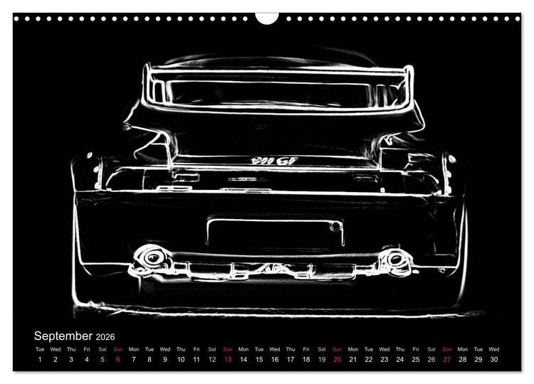Produktbild: 911 Lines (Wall Calendar 2026 DIN A3 landscape), CALVENDO 12 Month Wall Calendar