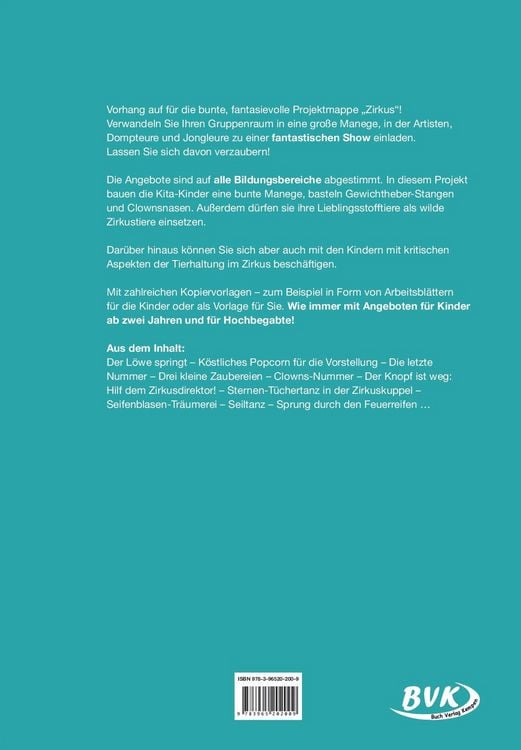 Produktbild: Kita aktiv Projektmappe Zirkus