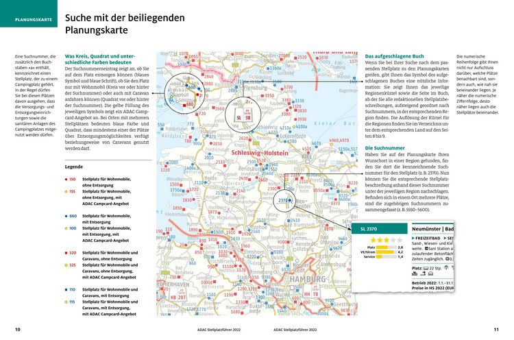 Produktbild: ADAC Stellplatzf&uuml;hrer 2022 Deutschland und Europa