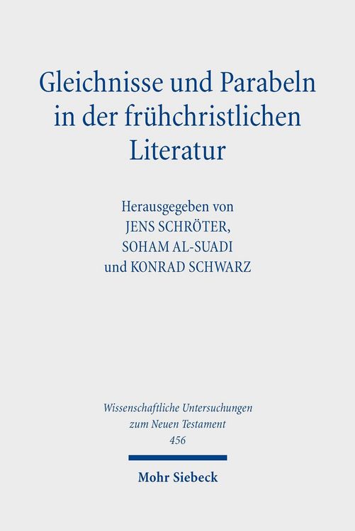 Produktbild: Gleichnisse und Parabeln in der fr&uuml;hchristlichen Literatur