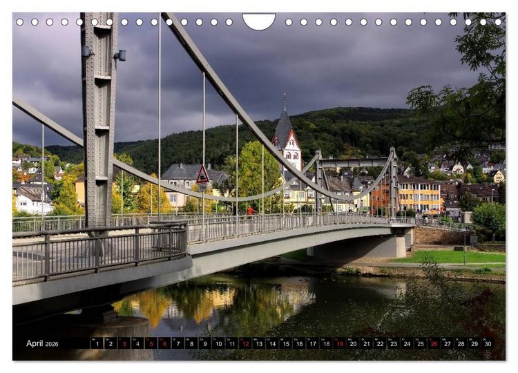 Produktbild: Die Lahn - Zauberhafte Orte rund um Limburg (Wandkalender 2026 DIN A4 quer), CALVENDO Monatskalender