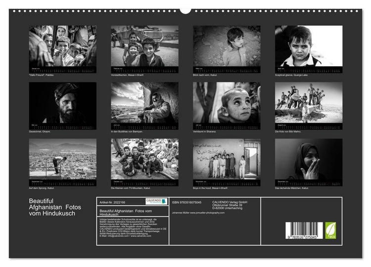 Produktbild: Beautiful Afghanistan Fotos vom Hindukusch (hochwertiger Premium Wandkalender 2026 DIN A2 quer), Kunstdruck in Hochglanz
