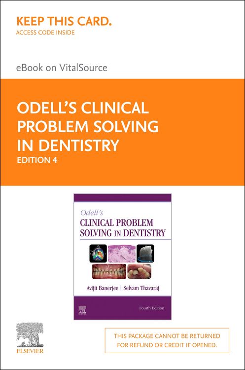 Produktbild: Odell's Clinical Problem Solving in Dentistry E-Book