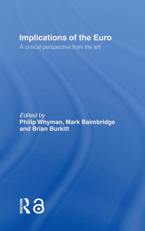 Produktbild: Implications of the Euro