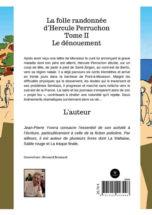 Produktbild: Jean-Pierre Yvorra: Folle randonn&eacute;e d'Hercule Perruchon