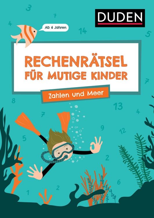 Produktbild: Rechenr&auml;tsel f&uuml;r mutige Kinder - Zahlen und Meer - Ab 6 Jahren