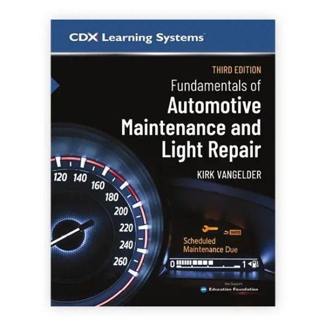 Produktbild: Mlr3e Text: Fundamentals of Automotive Maintenance and Light Repair