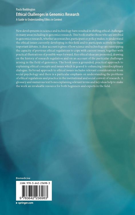 Produktbild: Ethical Challenges in Genomics Research