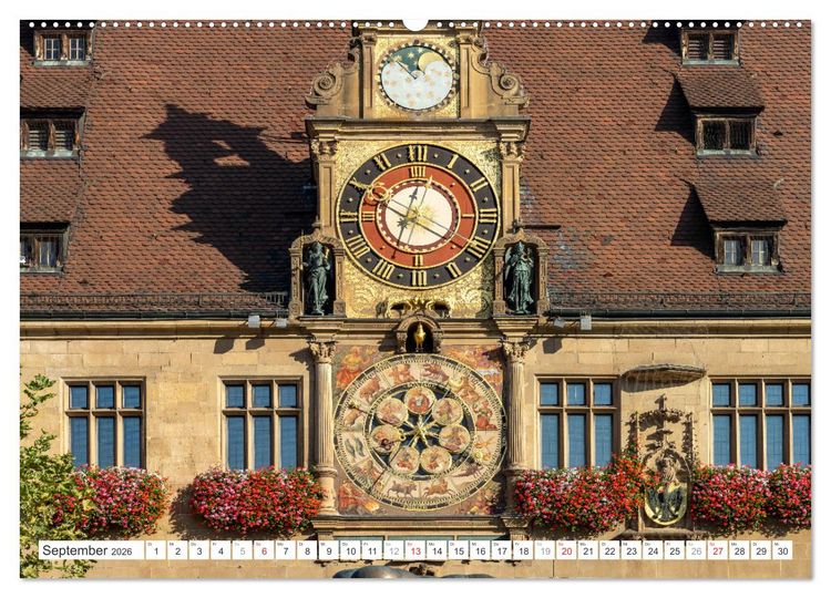 Produktbild: Baden-W&uuml;rttemberg - Heilbronn (hochwertiger Premium Wandkalender 2026 DIN A2 quer), Kunstdruck in Hochglanz