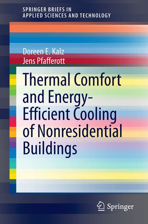 Produktbild: Thermal Comfort and Energy-Efficient Cooling of Nonresidential Buildings