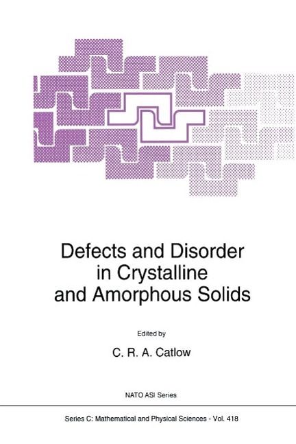Produktbild: Defects and Disorder in Crystalline and Amorphous Solids