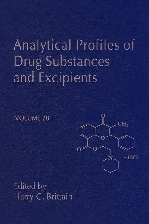 Produktbild: Analytical Profiles of Drug Substances and Excipients