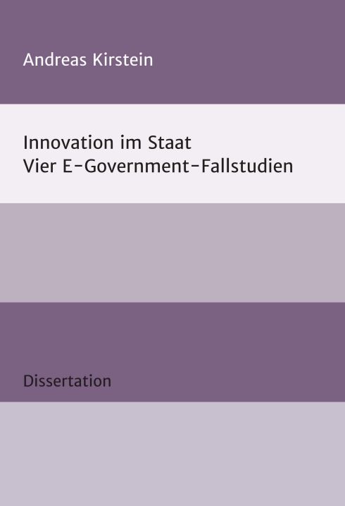 Produktbild: Innovation im Staat