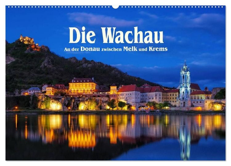 Produktbild: Die Wachau - An der Donau zwischen Melk und Krems (Wandkalender 2026 DIN A2 quer), CALVENDO Monatskalender