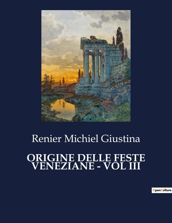 Produktbild: Origine Delle Feste Veneziane - Vol Iii