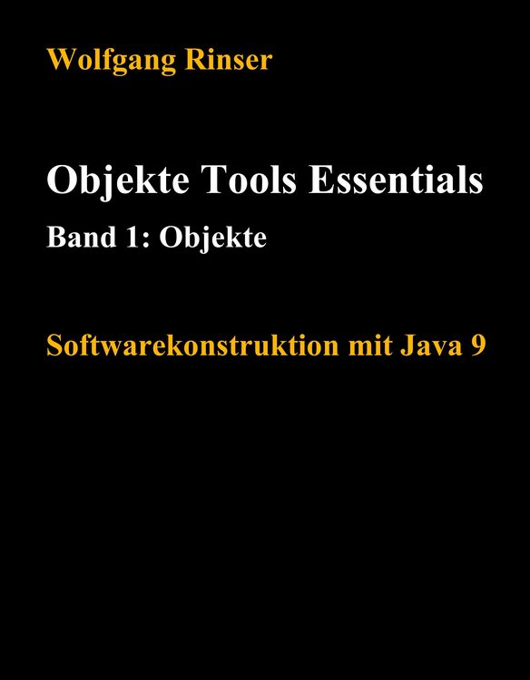 Produktbild: Objekte Tools Essentials Band 1: Objekte