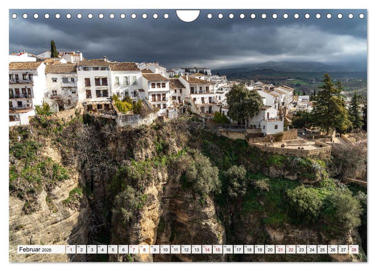 Produktbild: Andalusien - Ronda (Wandkalender 2026 DIN A4 quer), CALVENDO Monatskalender