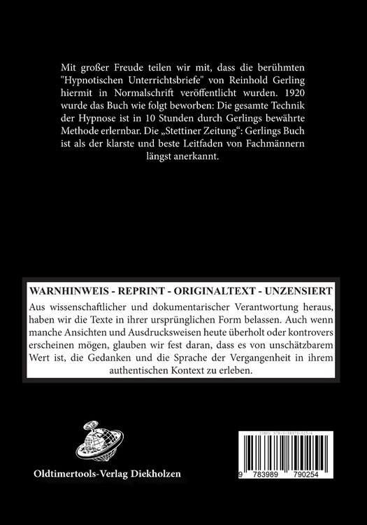 Produktbild: Hypnotische Unterrichtsbriefe