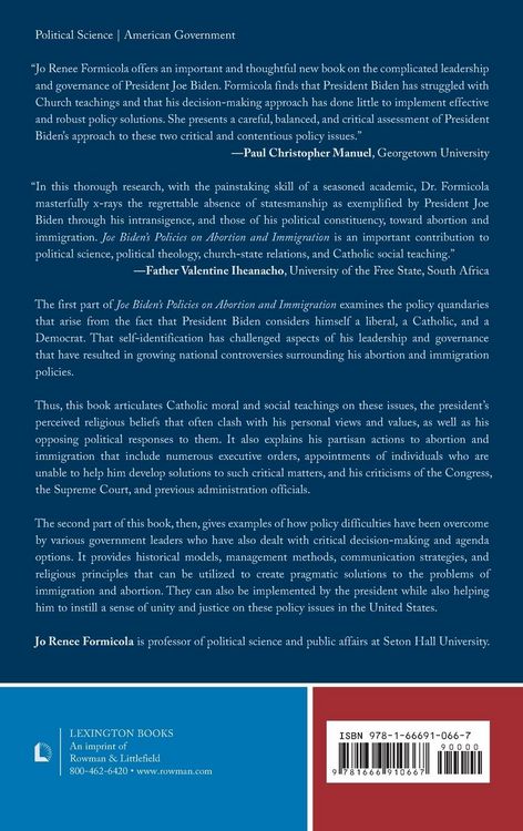 Produktbild: Joe Biden's Policies on Abortion and Immigration