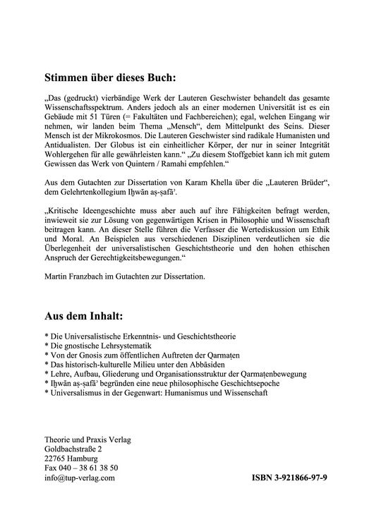 Produktbild: Quarmaten und Ihwan assafa