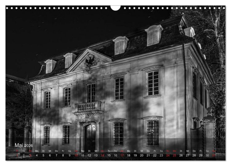 Produktbild: Heilbronn bei Nacht (Wandkalender 2026 DIN A3 quer), CALVENDO Monatskalender