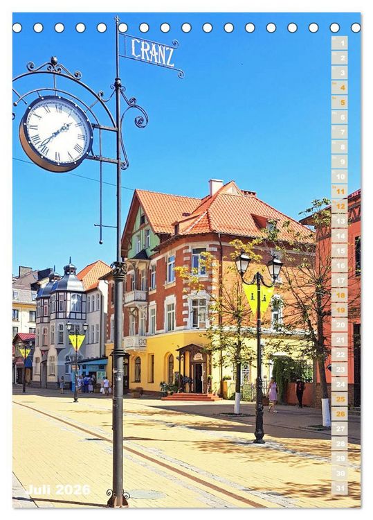 Produktbild: Kurische Nehrung &ndash; Am langen, weichen Ostsee-Strand (Tischkalender 2026 DIN A5 hoch), CALVENDO Monatskalender