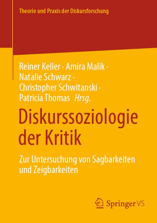 Produktbild: Diskurssoziologie der Kritik