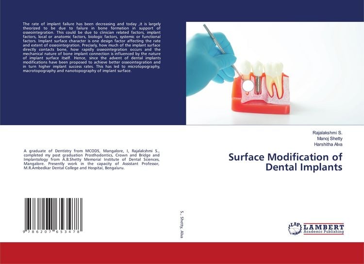 Produktbild: Surface Modification of Dental Implants