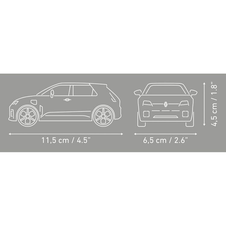 Produktbild: COBI 24673 - Renault 5 E-Tech (Yellow), Bausatz 1:35, 78 Klemmbausteine