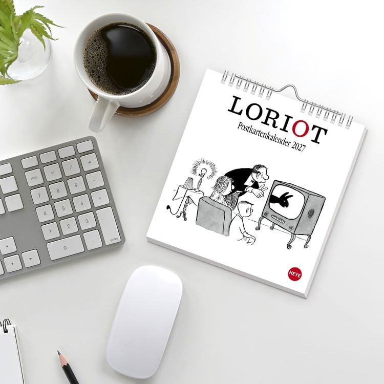 Produktbild: Loriot Postkartenkalender 2027