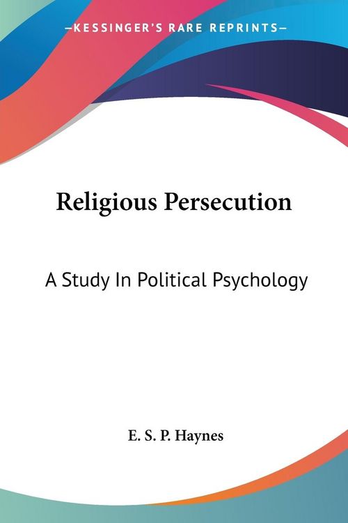 Produktbild: Haynes, E: Religious Persecution