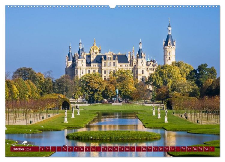 Produktbild: Mecklenburg &ndash; Vorpommern, Sch&ouml;nheiten im Land der Ostseek&uuml;ste (hochwertiger Premium Wandkalender 2026 DIN A2 quer), Kunstdruck in Hochglanz