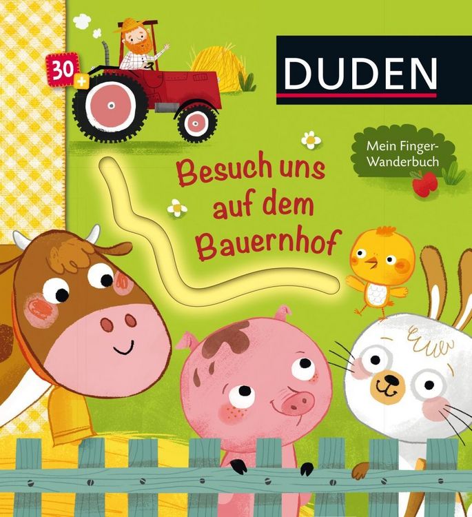 Produktbild: Duden: Besuch uns auf dem Bauernhof. Mein Finger-Wanderbuch