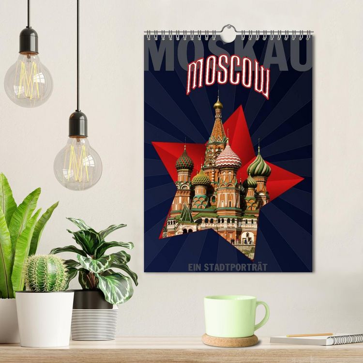 Produktbild: Moskau - Moscow - Ein Stadtportr&auml;t (Wandkalender 2026 DIN A4 hoch), CALVENDO Monatskalender