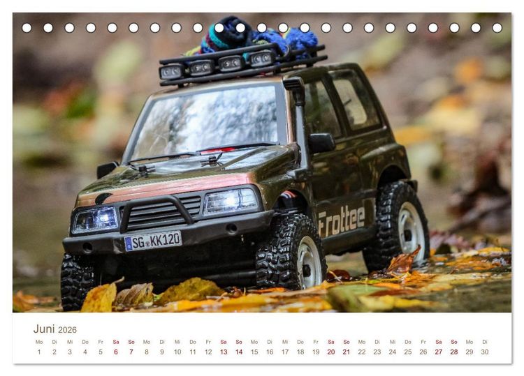 Produktbild: Where your RC Adventure begins! (Tischkalender 2026 DIN A5 quer), CALVENDO Monatskalender