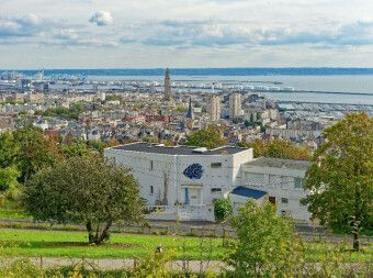 Produktbild: CALVENDO Puzzle Ausblick vom ehemaligen Fort von Sainte-Adresse in Le Havre | 2000 Teile Lege-Gr&ouml;&szlig;e 90x67cm Foto-Puzzle f&uuml;r gl&uuml;ckliche Stunden