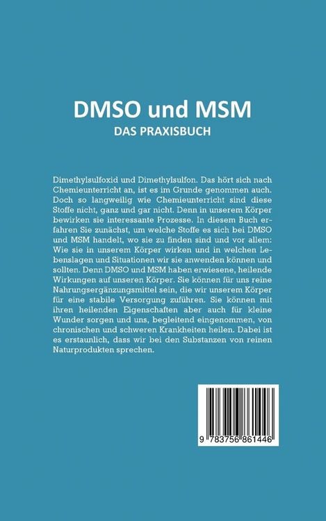 Produktbild: DMSO und MSM - Das Praxisbuch