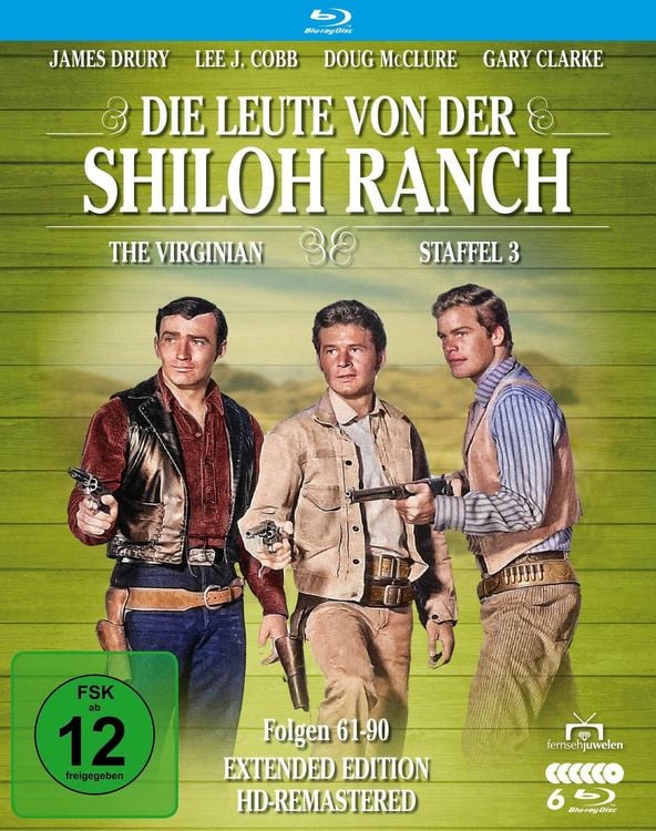 Bild vom Artikel Die Leute von der Shiloh Ranch - Staffel 3 (HD-Remastered) (The Virginian: Extended Edition) (Fernsehjuwelen) [6 BRs] vom Autor Gary Clarke