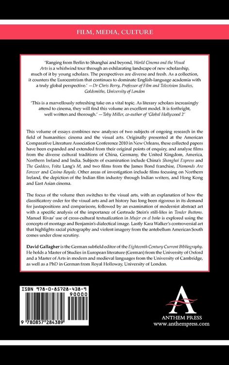 Produktbild: World Cinema and the Visual Arts