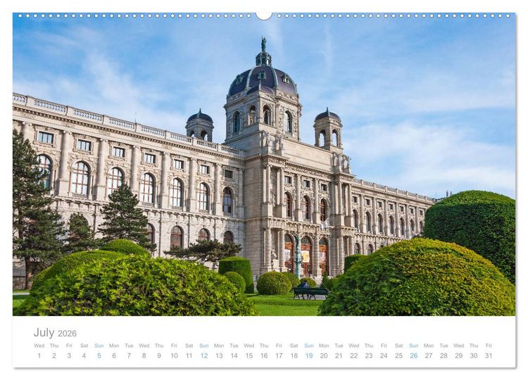 Produktbild: Touring Austria (High Quality Premium Wall Calendar 2026 DIN A2 landscape),CALVENDO 12 Month Wall Calendar