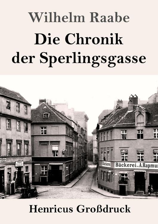 Produktbild: Die Chronik der Sperlingsgasse (Gro&szlig;druck)