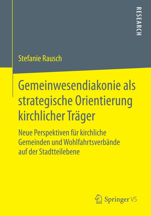 Produktbild: Gemeinwesendiakonie als strategische Orientierung kirchlicher Tr&auml;ger